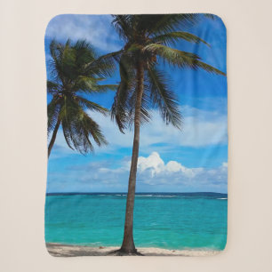 Couverture Sherpa Voyage en famille Plage vacances Guadeloupe Caraïb