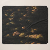 Couverture Sherpa Vue aérienne des pins (Devant (Horizontal))