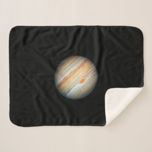 Couverture Sherpa Vue de la planète Jupiter (télescope Hubble)
