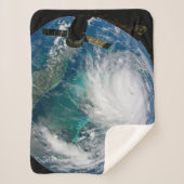 Couverture Sherpa Vue De L'Ouragan Dorian. (Devant)