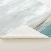 Couverture Sherpa Vue de Seafoam (3/4)