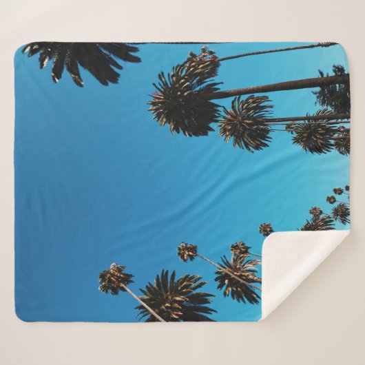 Couverture Sherpa Vue des arbres de Worm (Devant (Horizontal))