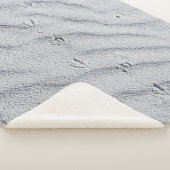 Couverture Sherpa Vue en haut des dunes de sable (3/4)