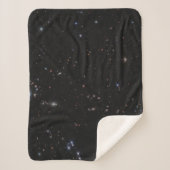 Couverture Sherpa Vue Entre Les Constellations Pisces & Andromeda (Devant)