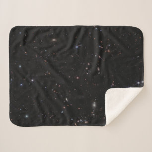 Couverture Sherpa Vue Entre Les Constellations Pisces & Andromeda