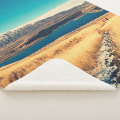 Couverture Sherpa Vue pittoresque sur le point de vue du sommet du M (3/4)