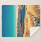 Couverture Sherpa Vue pittoresque sur le point de vue du sommet du M (Devant (Horizontal))