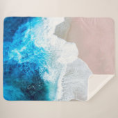 Couverture Sherpa Vue plage (Devant (Horizontal))