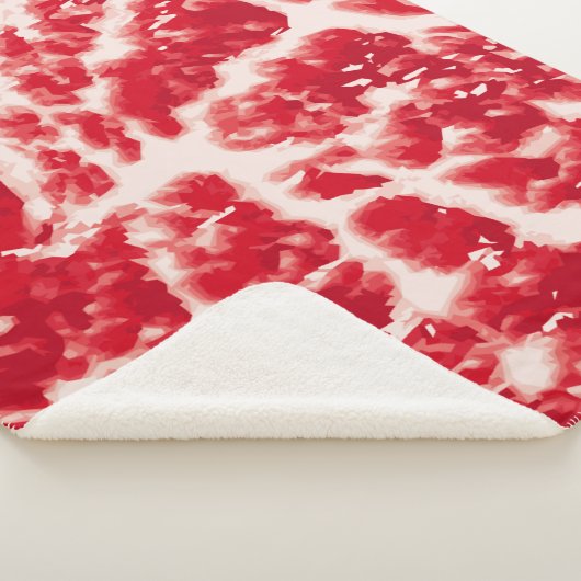 Couverture Sherpa Wagyu Beef Plush Blanche (3/4)