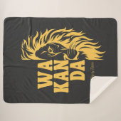 Couverture Sherpa WAKANDA: King By Nature | Sherpa Blanket (Devant (Horizontal))