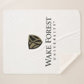 Couverture Sherpa Wake Forest University Wordmark (Devant (Horizontal))