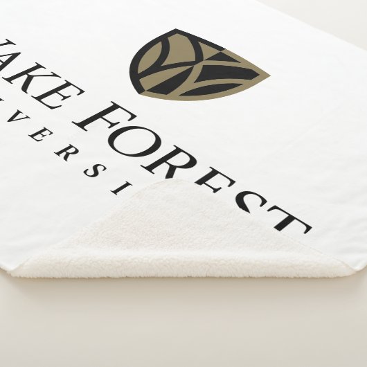 Couverture Sherpa Wake Forest University Wordmark (3/4)