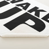 Couverture Sherpa Wake up Black (3/4)