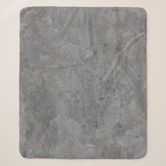 Couverture Sherpa Wall texture wood pattern stone (Devant)