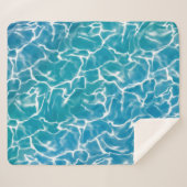 Couverture Sherpa Water bleu (Devant (Horizontal))