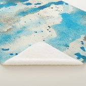 Couverture Sherpa Watercolor background design (3/4)