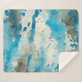 Couverture Sherpa Watercolor background design (Devant (Horizontal))