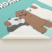 Couverture Sherpa We Bare Bears Group Hug (3/4)
