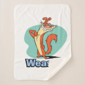 Couverture Sherpa Weasel Proud Character Graphic (Devant)