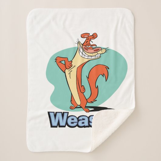 Couverture Sherpa Weasel Proud Character Graphic (Devant)