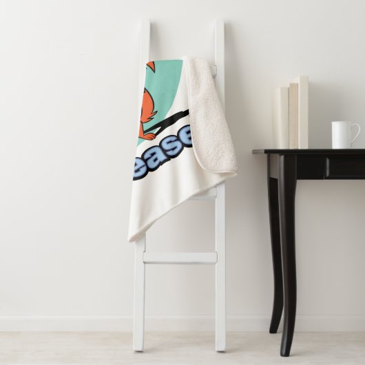 Couverture Sherpa Weasel Proud Character Graphic (En situation)