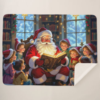 Couverture Sherpa „Weihnachtliche Harmonie“