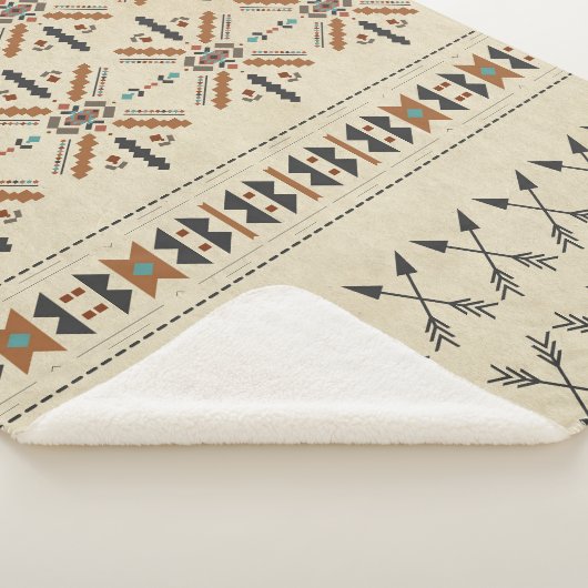 Couverture Sherpa Western Geo Tribal (3/4)