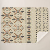 Couverture Sherpa Western Geo Tribal (Devant (Horizontal))