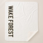 Couverture Sherpa WFU | Wake Forest (Devant)
