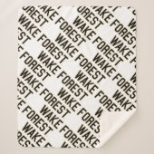 Couverture Sherpa WFU | Wake Forest (Devant)