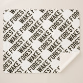 Couverture Sherpa WFU | Wake Forest (Devant (Horizontal))