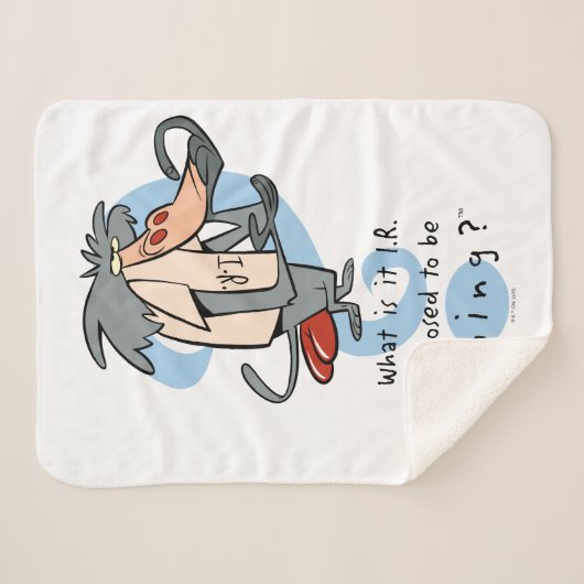 Couverture Sherpa What is it I.R. Supposed To Be Doing?™ (Devant (Horizontal))