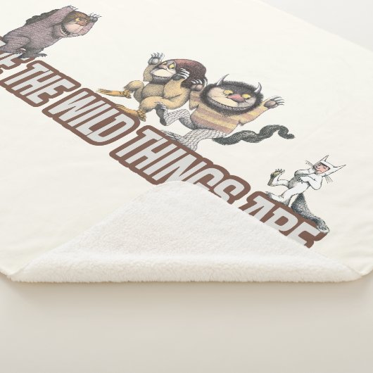 Couverture Sherpa Where the Wild Things Are Characters on Logo (3/4)
