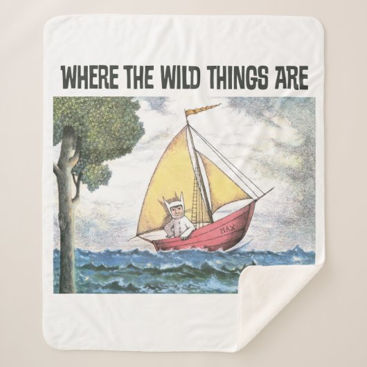 Couverture Sherpa Where The Wild Things Are | Scène 5 (Devant)