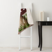 Couverture Sherpa Whimsical Mushroom & Fungi Motif – Nature-Inspired (En situation)