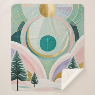 Couverture Sherpa Whimsical Winter Dreamscape