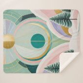 Couverture Sherpa Whimsical Winter Dreamscape (Devant (Horizontal))
