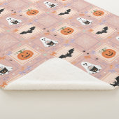 Couverture Sherpa Whimsy dans le patch Citrouille (3/4)