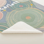 Couverture Sherpa Whirs Whimsical Pastel (3/4)