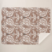 Couverture Sherpa Whispers/Chouettes et écureuils des bois dans le c (Devant (Horizontal))