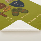 Couverture Sherpa Whole Armor Sherpa Yarn Look Baby Blanket (3/4)