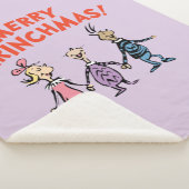 Couverture Sherpa Whos Holding Hands Merry Grinchmas (3/4)