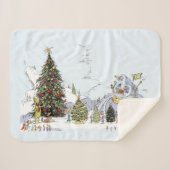 Couverture Sherpa Whoville Christmas Tree Contest (Devant (Horizontal))