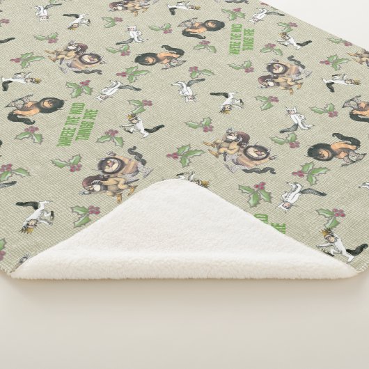 Couverture Sherpa Wild Rumpus Motif de vacances (3/4)