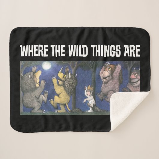 Couverture Sherpa Wild Things and Max Dancing in Moonlight (Devant (Horizontal))