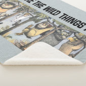 Couverture Sherpa Wild Things and Max Swinging From Trees (3/4)