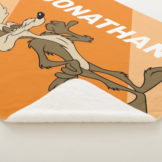 Couverture Sherpa WILE E. COYOTE™ A L'Air Fière (3/4)