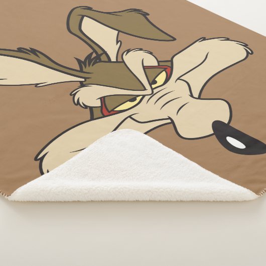 Couverture Sherpa WILE E. COYOTE™ Blessé à la tête (3/4)