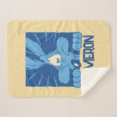 Couverture Sherpa WILE E. COYOTE™ Shocked Expression (Devant (Horizontal))