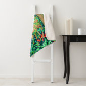 Couverture Sherpa William Morris Forest Deer Tapestry Imprimer (En situation)